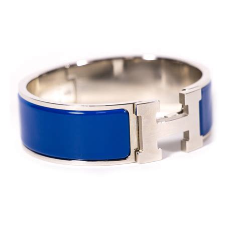 hermes bangle blue|Hermes bangle men's.